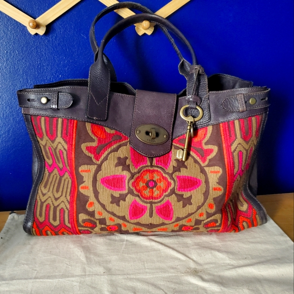 Fossil Reissue Weekender Bag